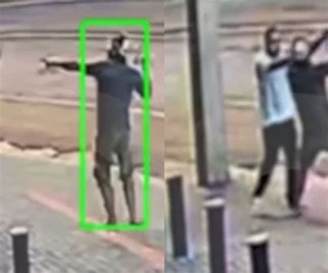 COVARDIA! Vídeo mostra o momento em que homem bate na própria .